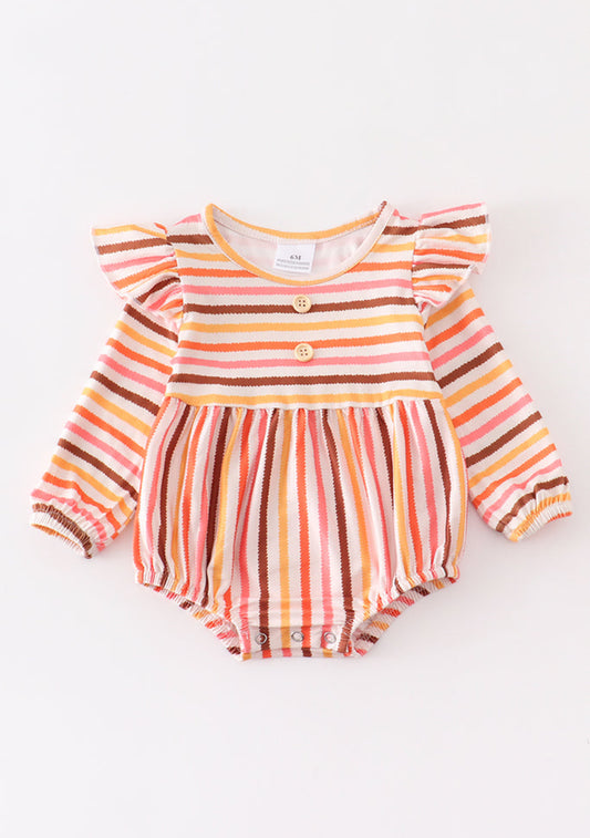 Multicolor Stripe Romper