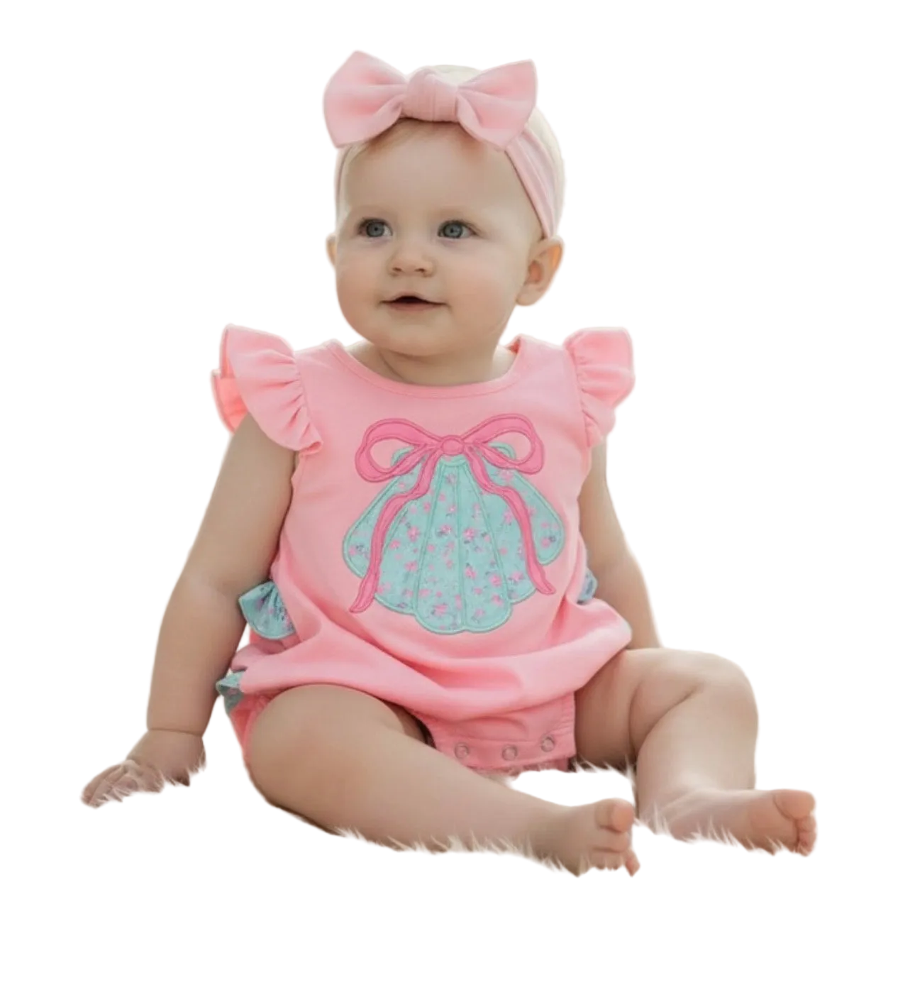 Pink Seashell Bubble