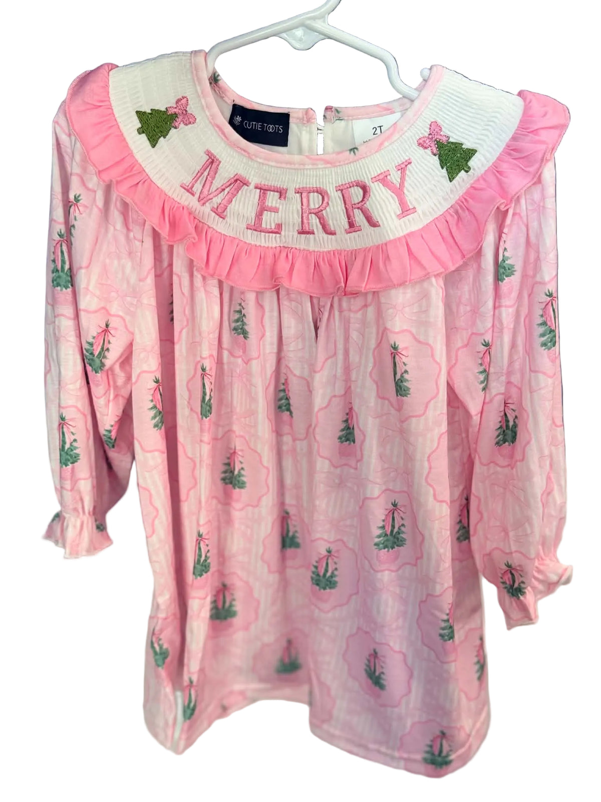 Smocked Pink Merry Dress
