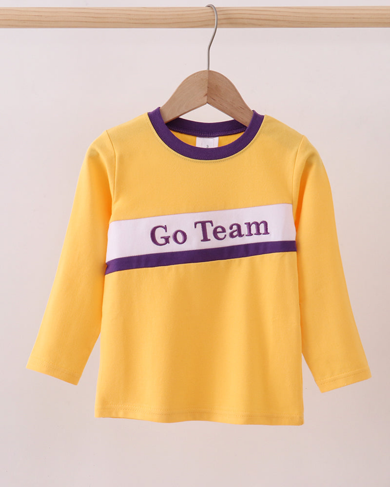 Go Team Yellow Tee