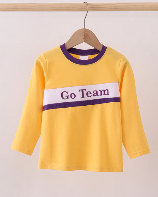 Go Team Yellow Tee