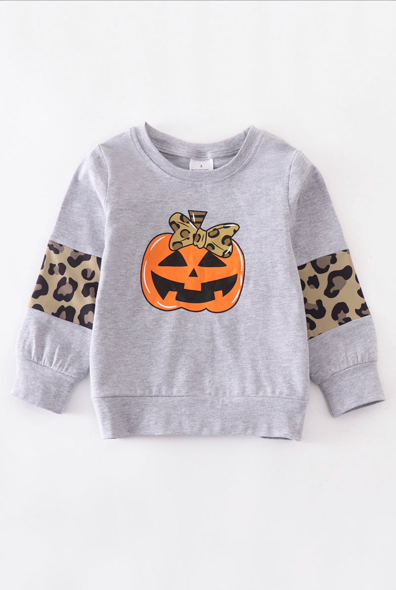 Grey Pumpkin Sweatshirt