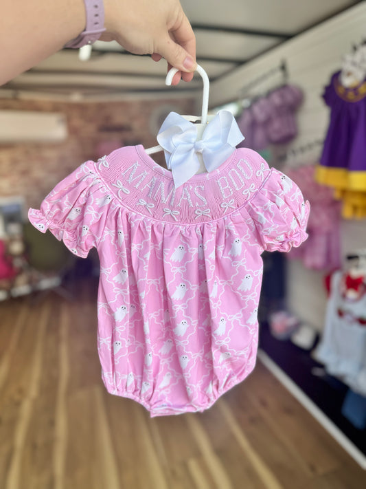 Pink Mama's Boo Smocks