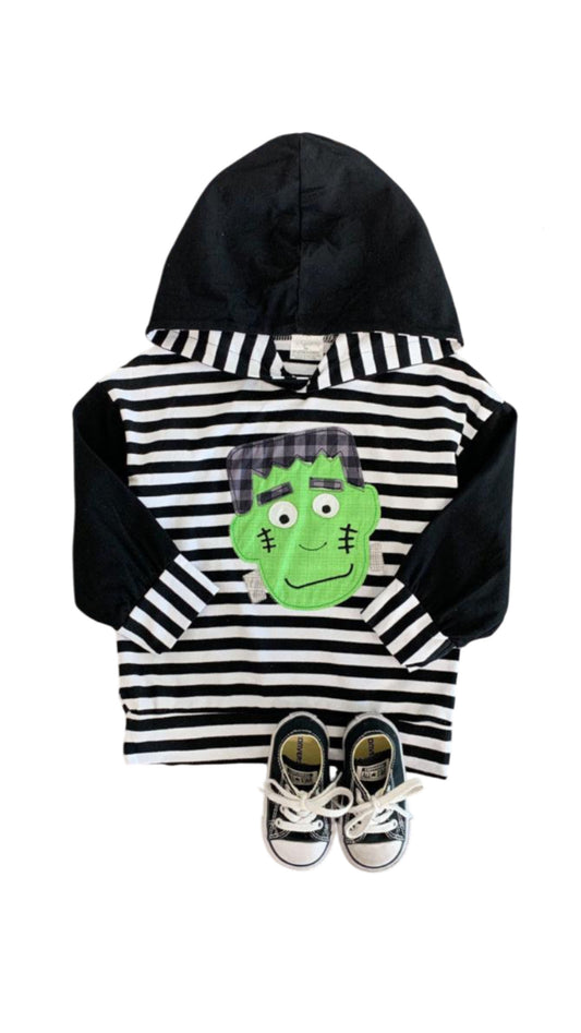 Striped Frankenstein Hoodie