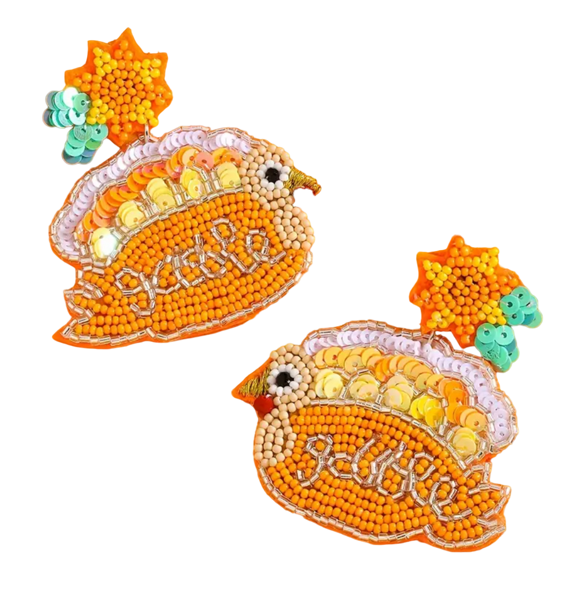 Gobble Turkey Earrings