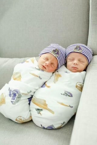 Baby Buccaneer Swaddle Blanket