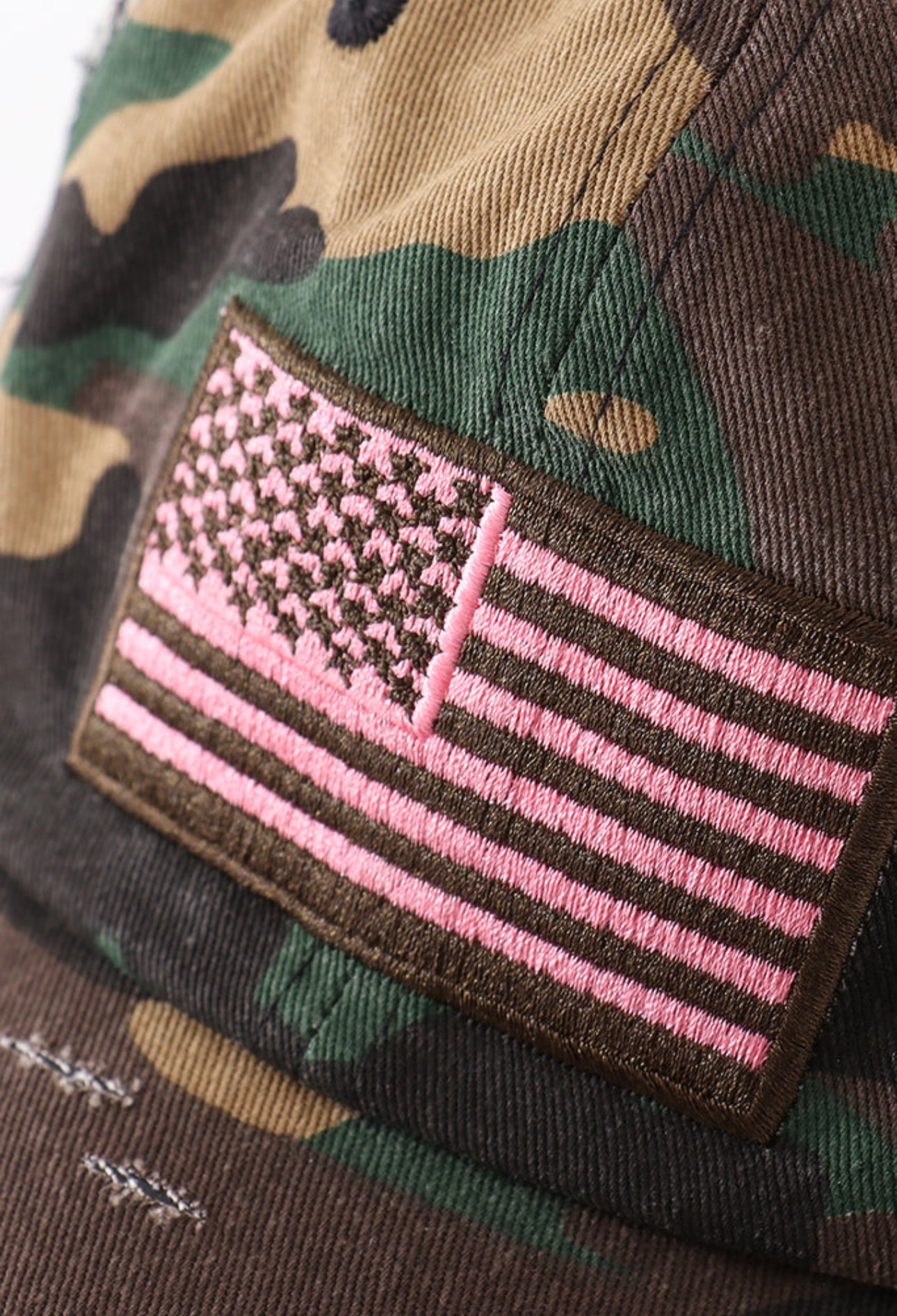 Camo Flag Hat