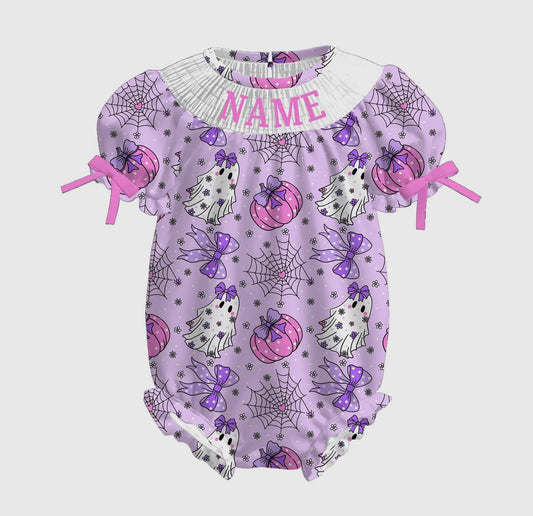 Purple Spider Web Custom Bubble