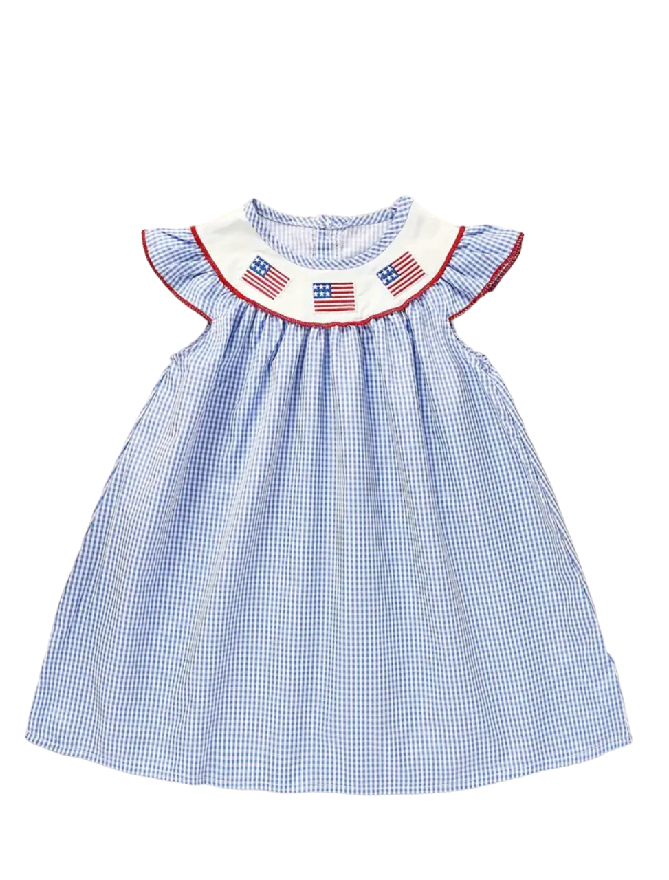 Independence Day Smocked Dress