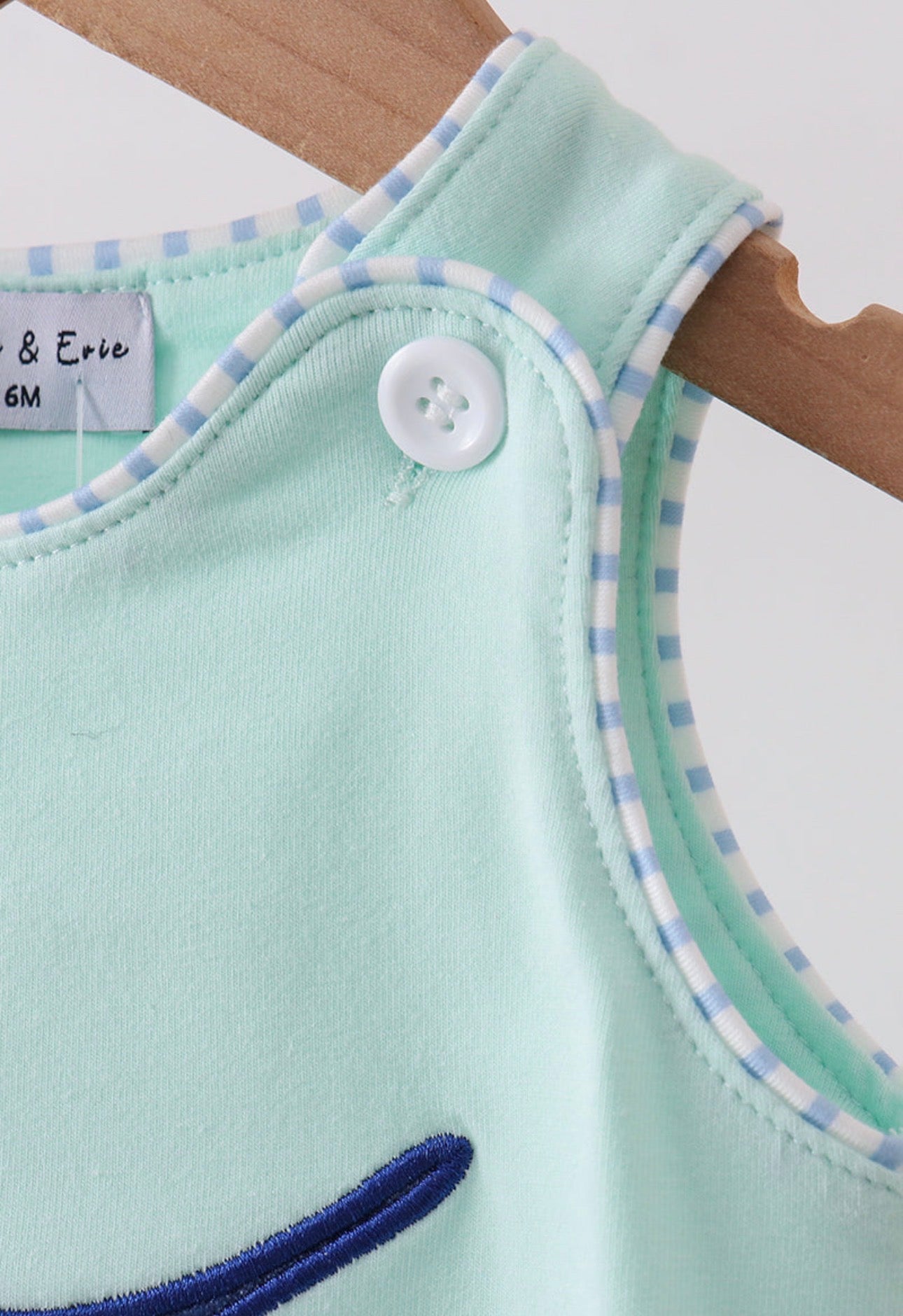 Mint Marlin Romper