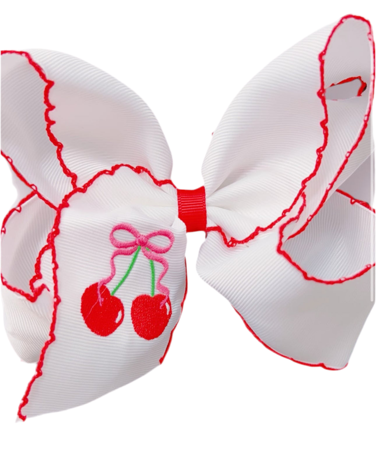 Cherry Hair Bow