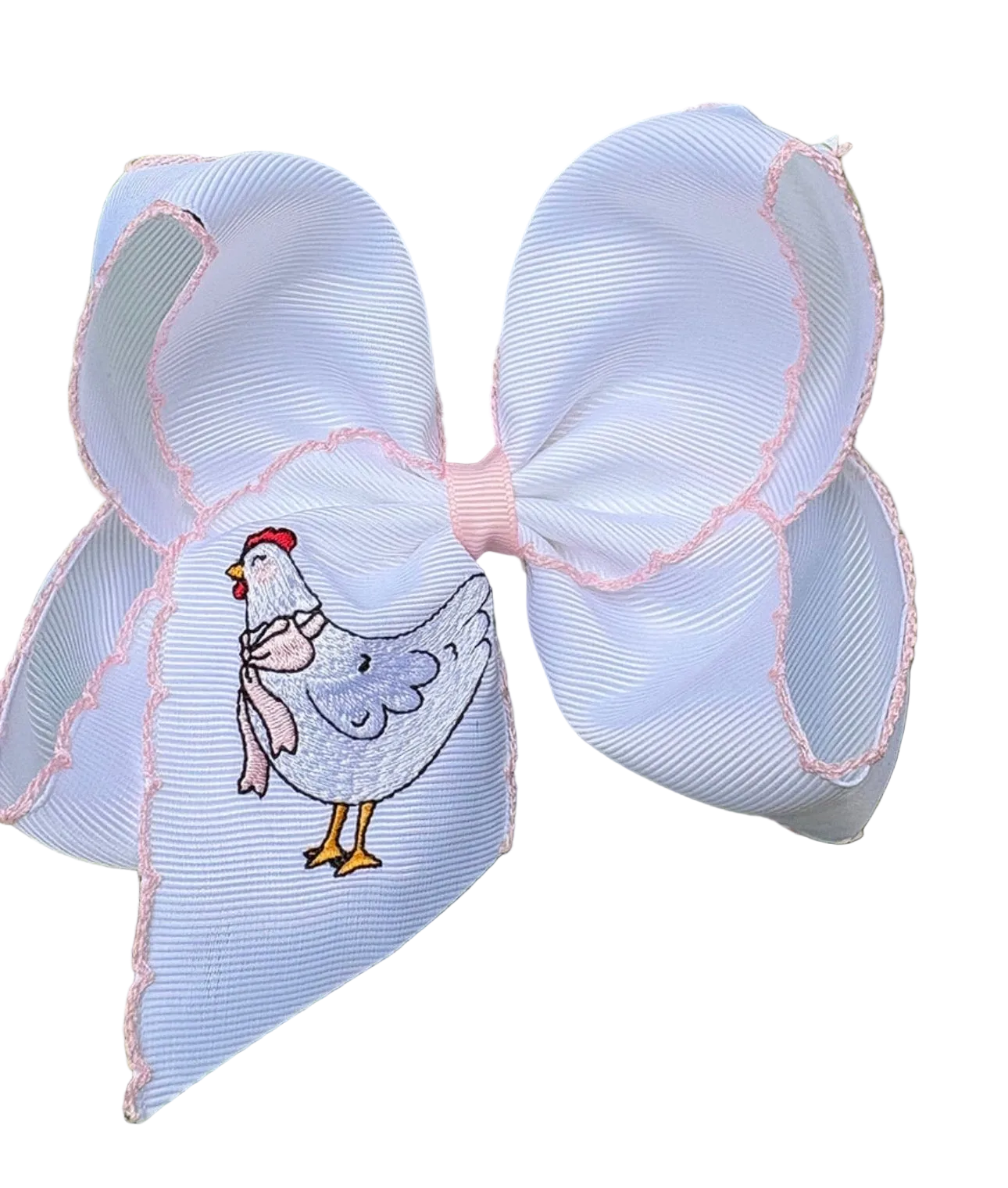 White Chicken Bow