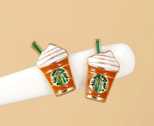 Starbucks Studs Earrings