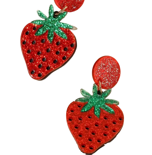 Strawberry Earrings