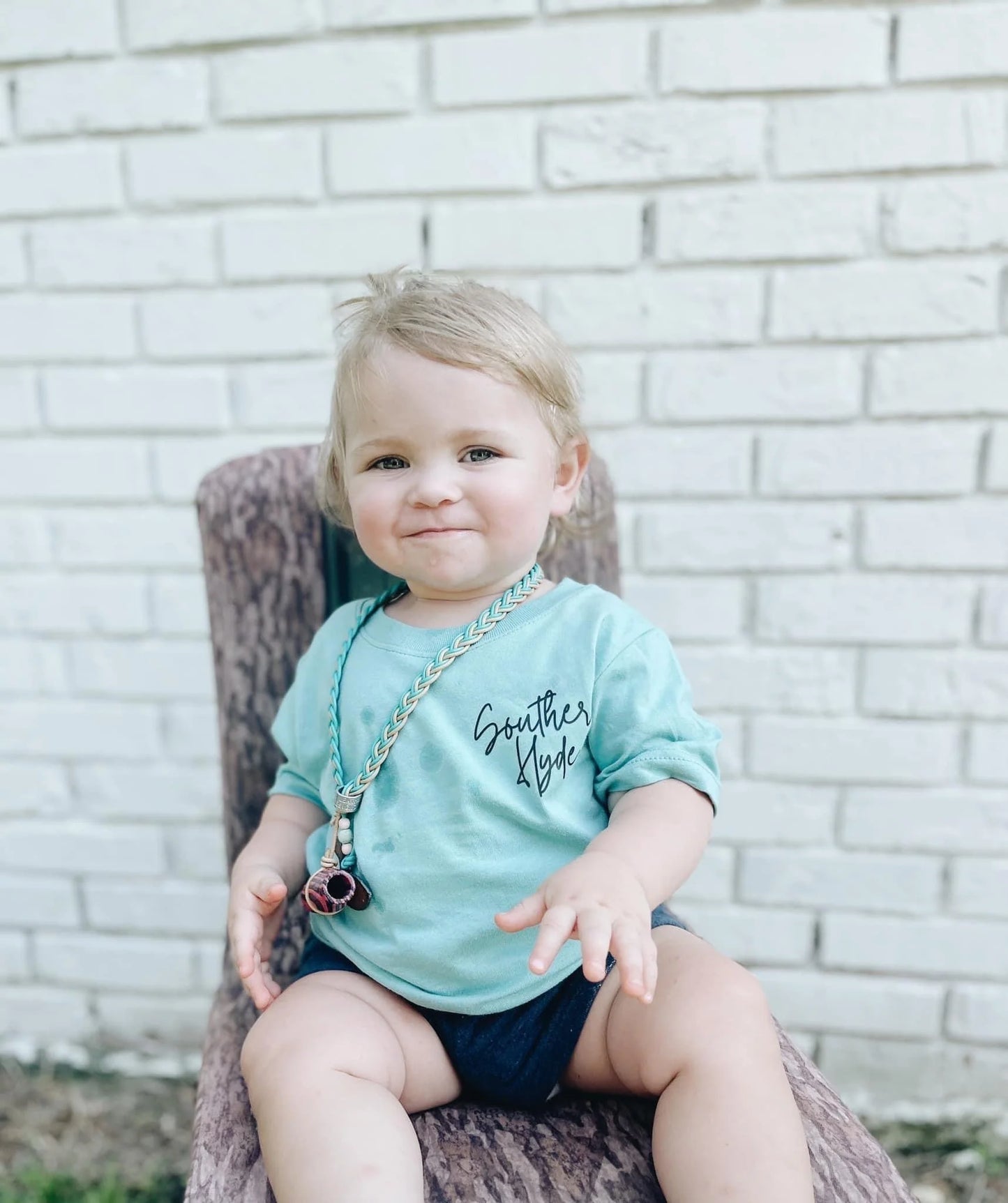 Banded Mint Tee
