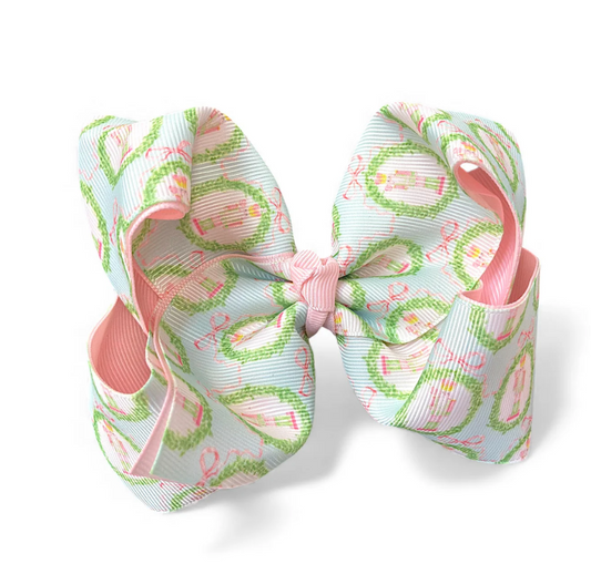 Nutcracker Hair Bow
