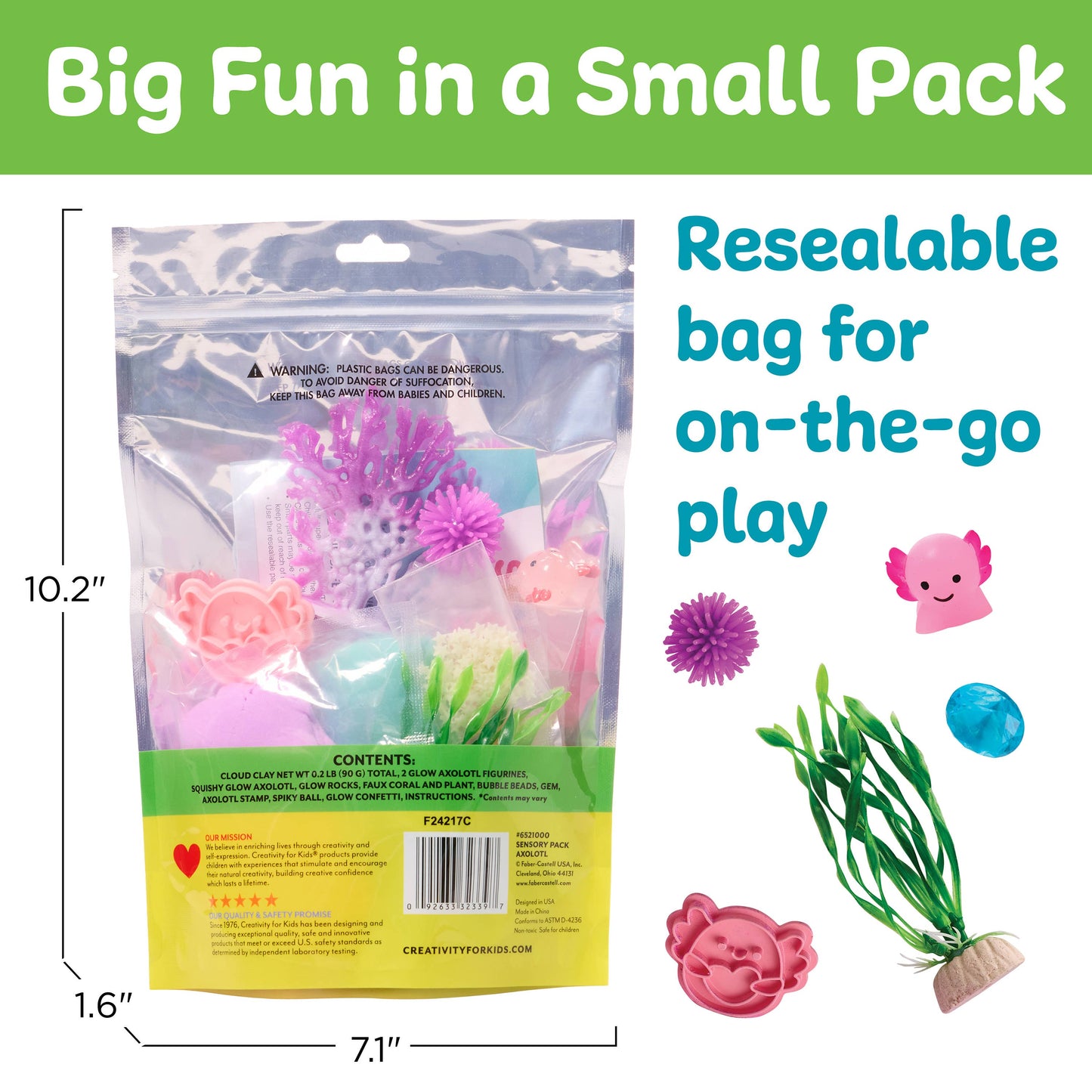 Sensory Pack - Axolotl