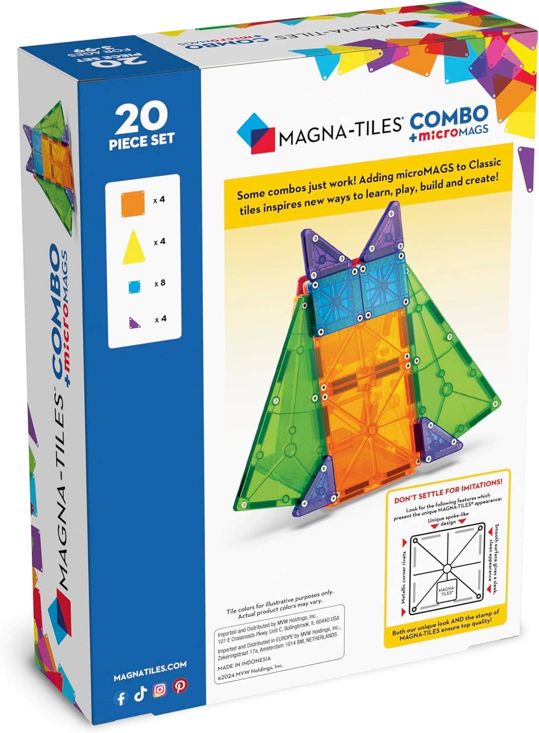 Magna-Tiles Combo Set