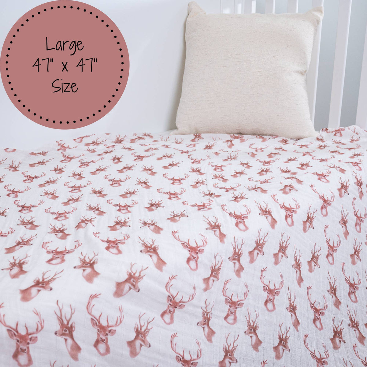 Deer Swaddle Blanket