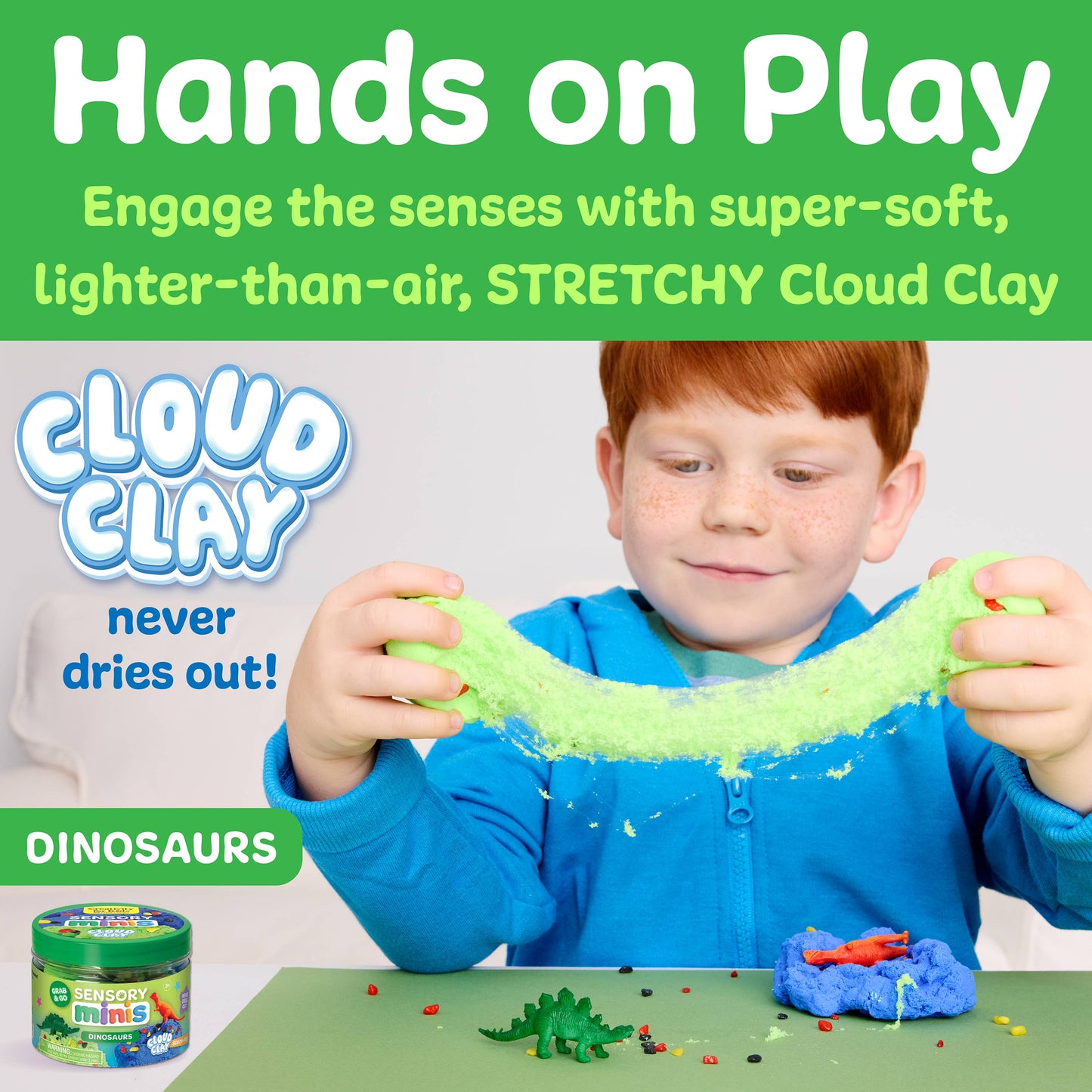 Sensory Mini Jar-Dinosaurs