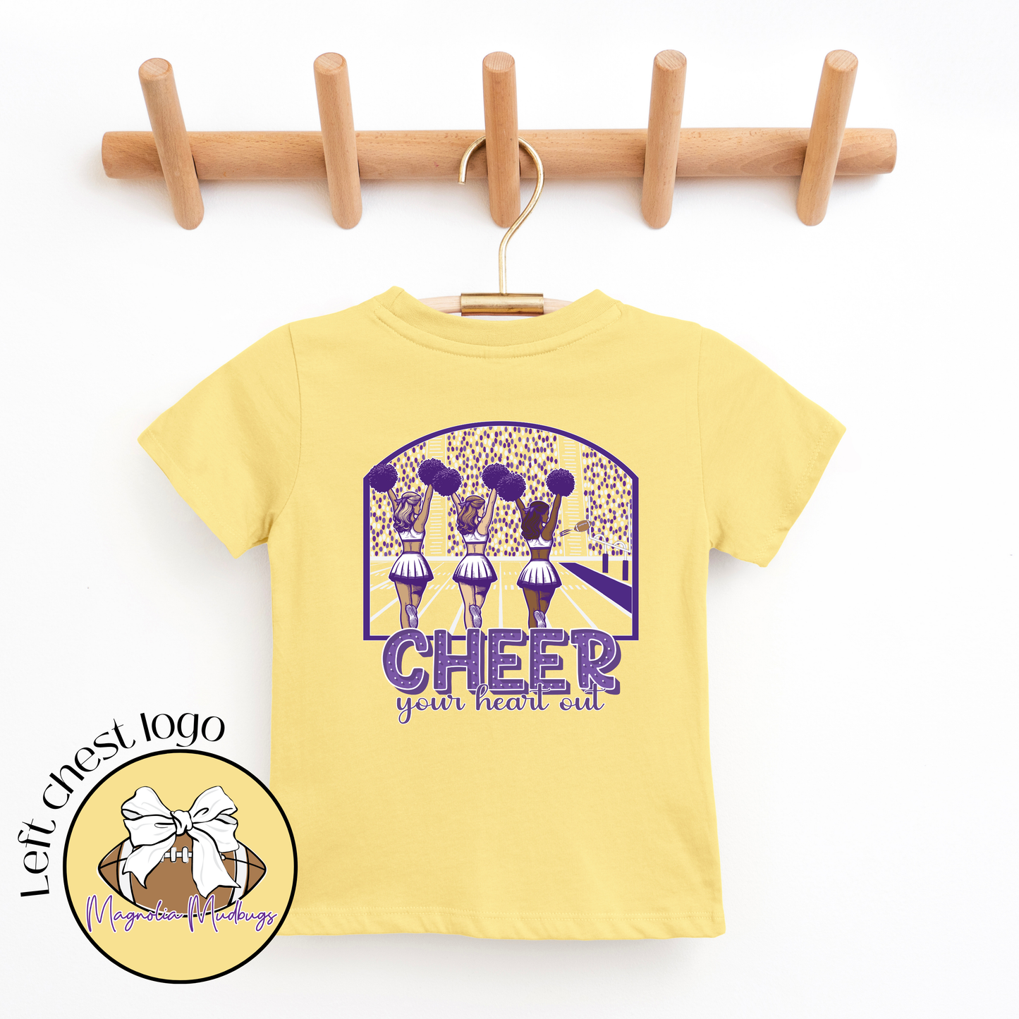 Cheerleaders Football Tee