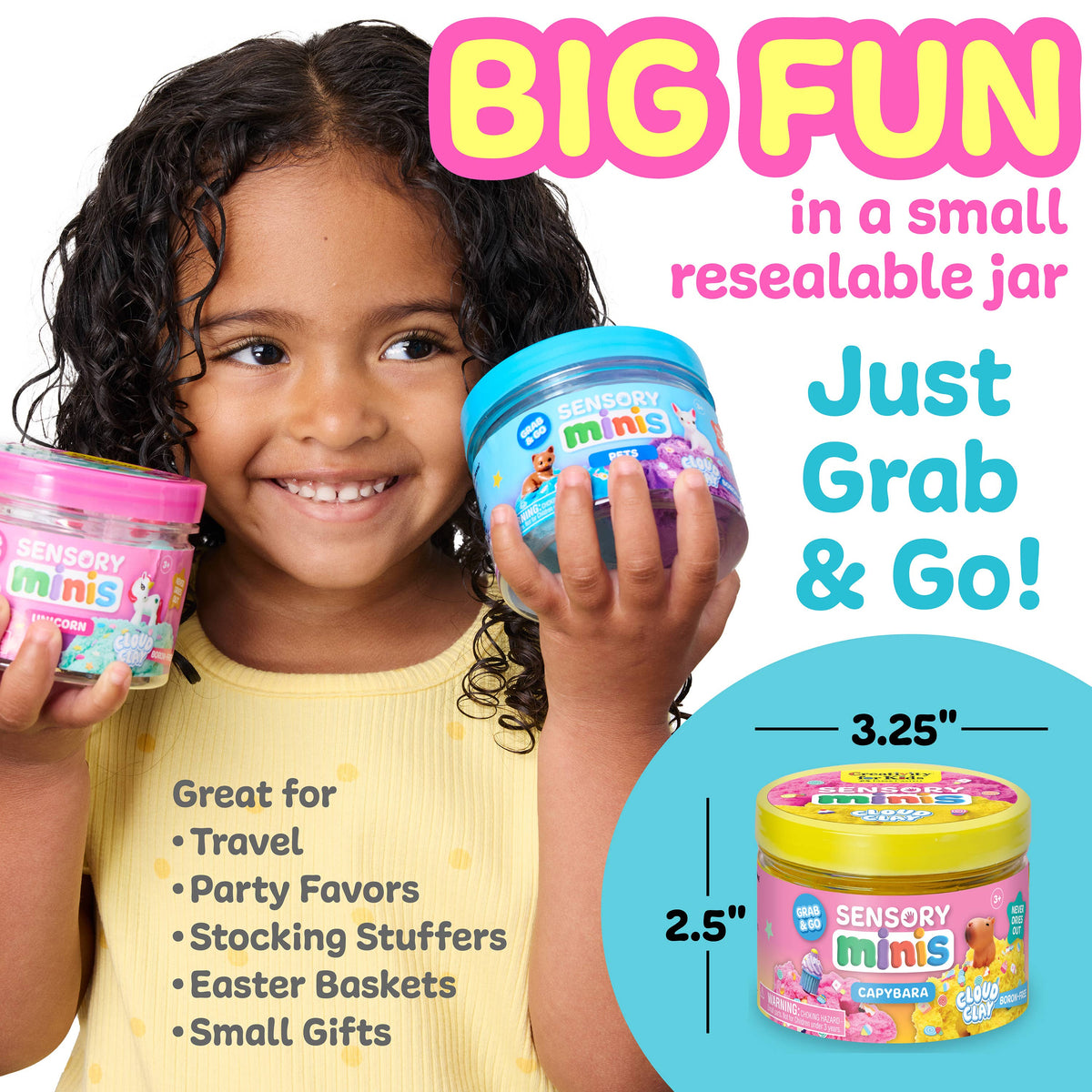 Sensory Mini Jar - Capybara
