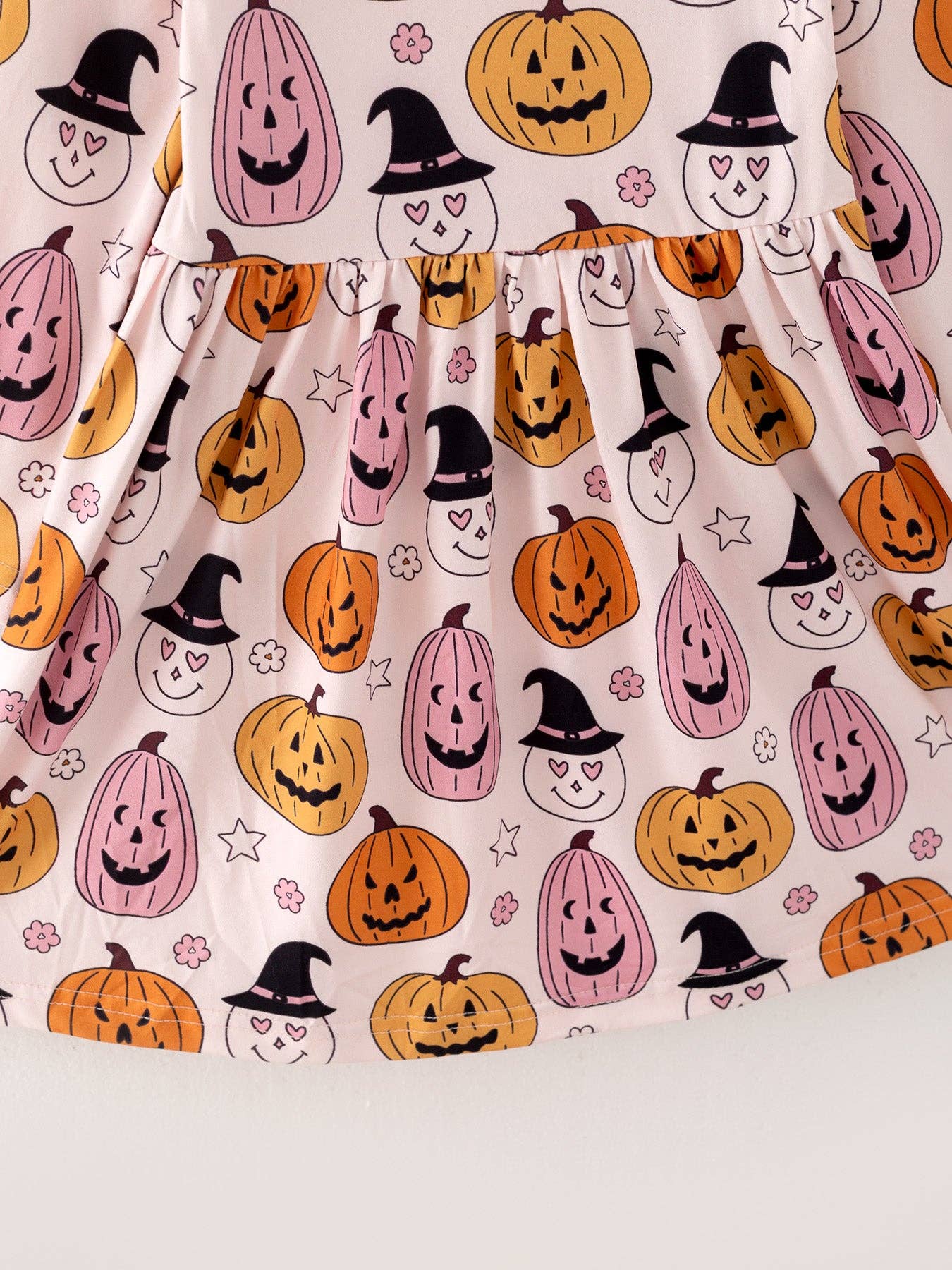 Girls Halloween Print Dres