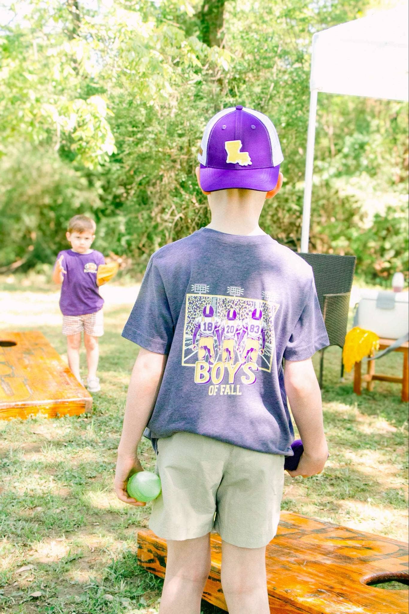 Boys of Fall Football Tee