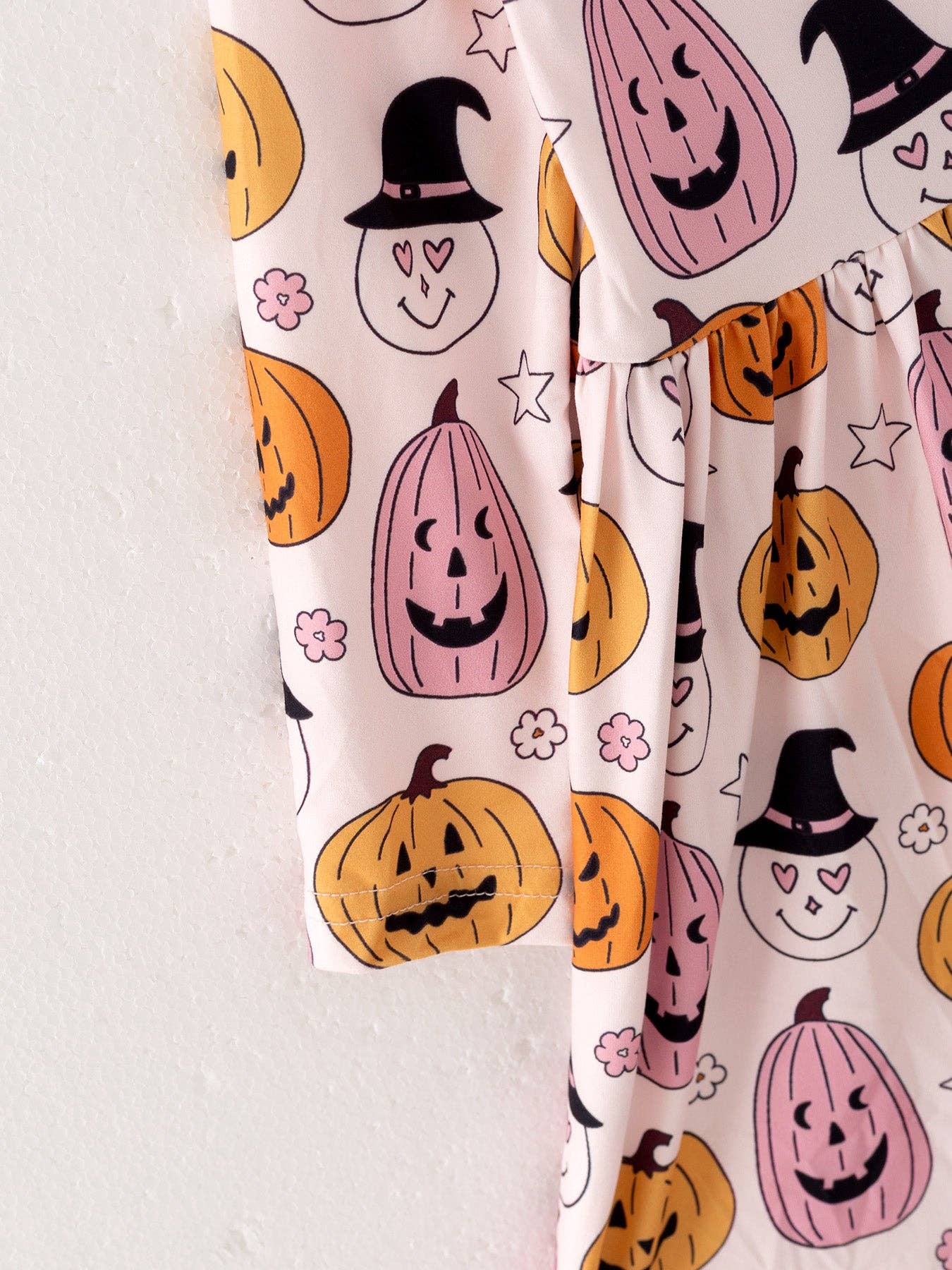 Girls Halloween Print Dres