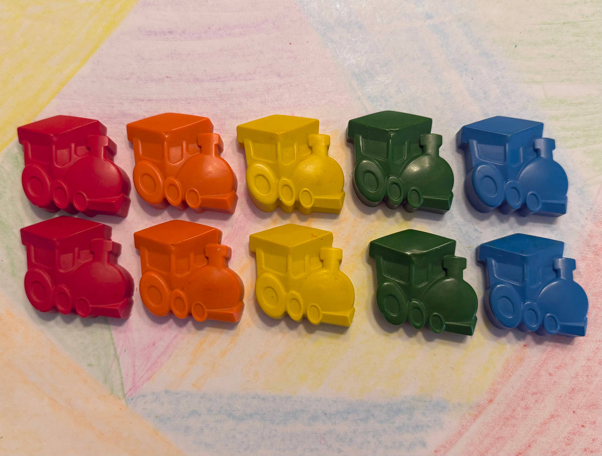 Train Crayon Set