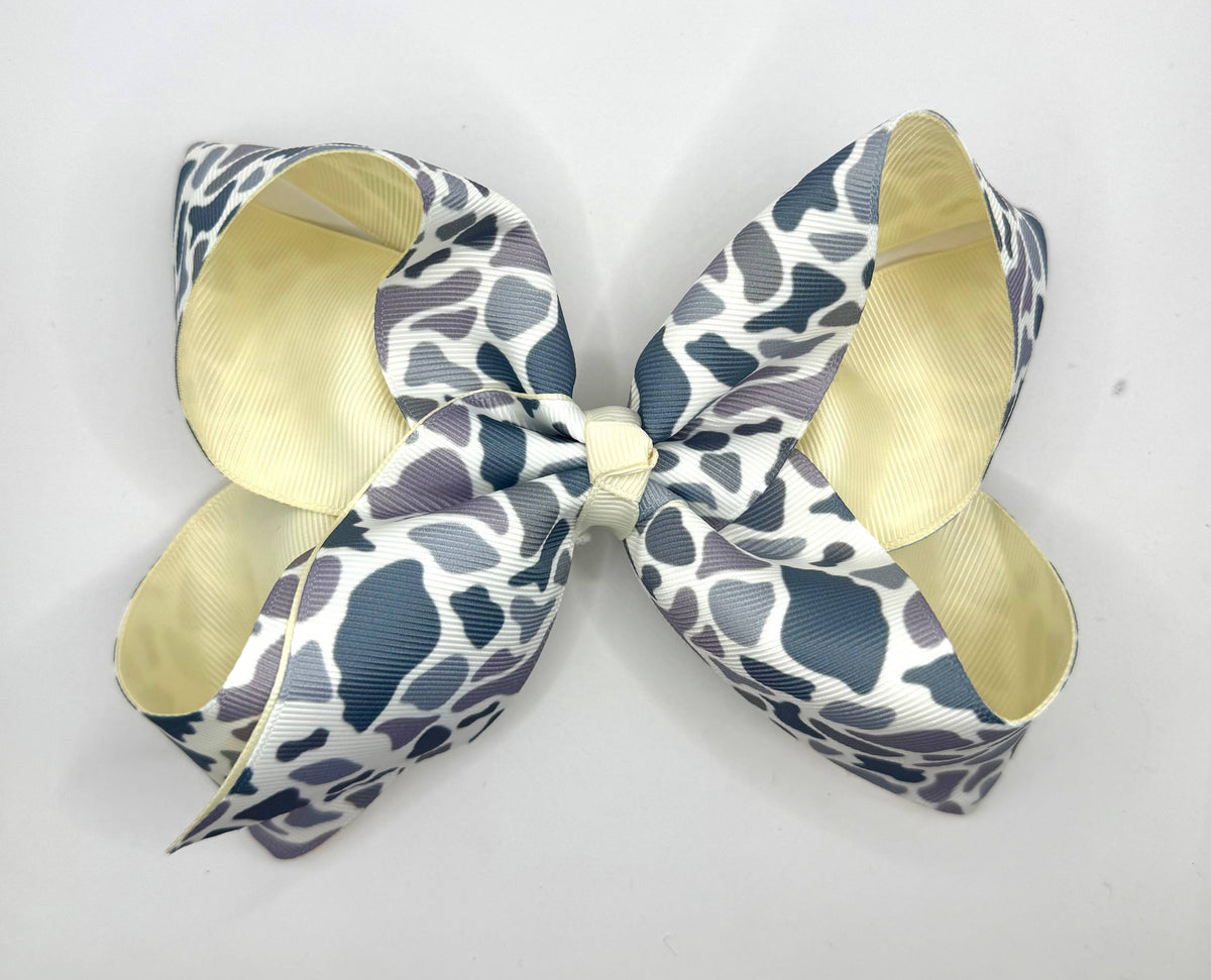 Grey Camo Bow