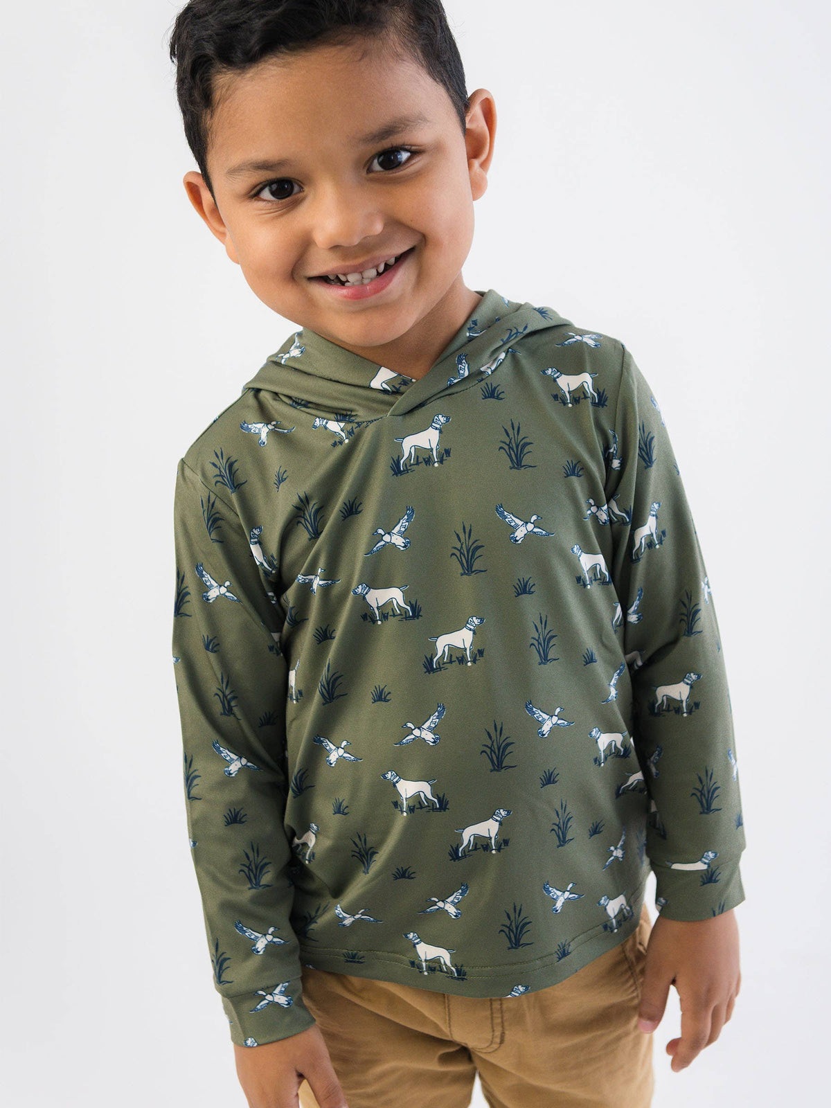 Hunting Dog Performance Hooded Shirt