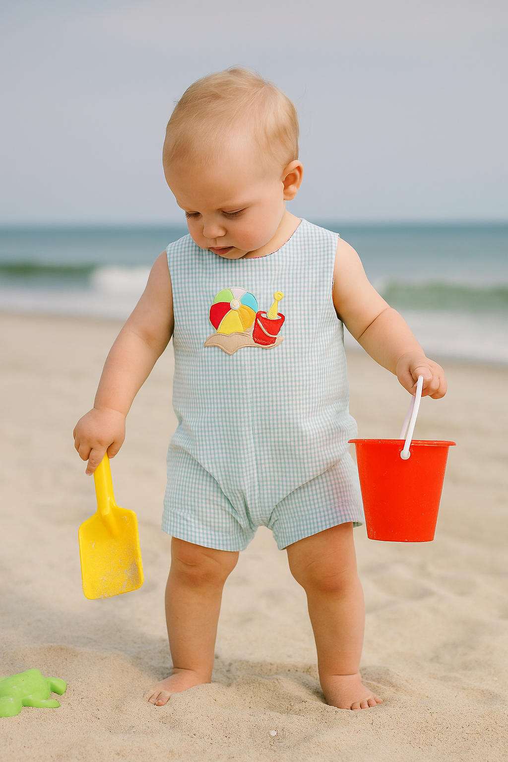 Beach Sunsuit Applique