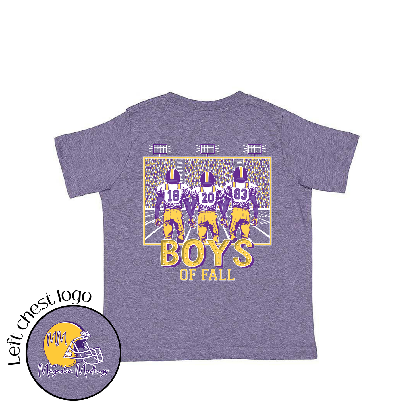 Boys of Fall Football Tee