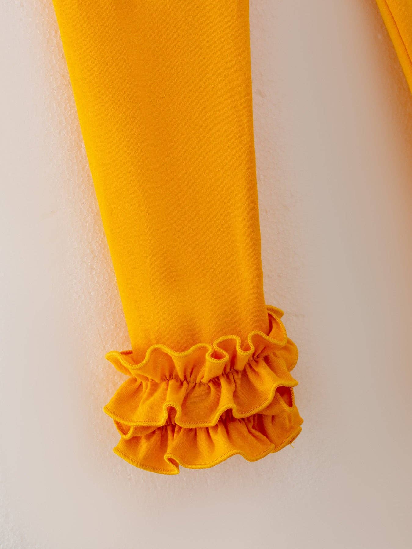 Pumpkin Chenille Orange Girls Set