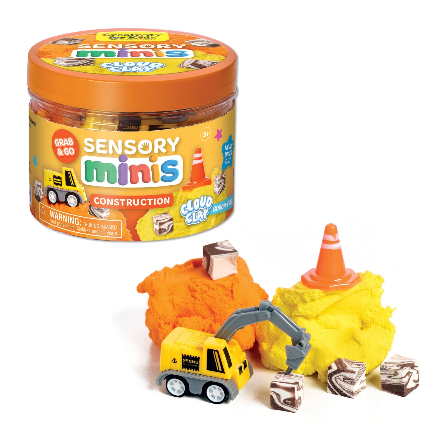 Sensory Mini Jar - Construction Them