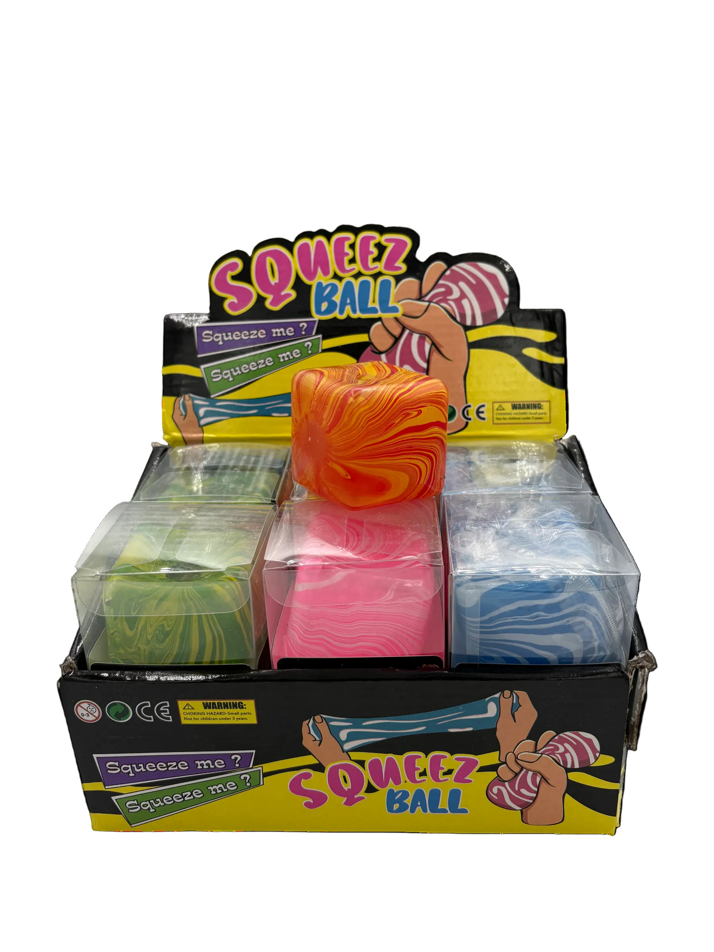 Tie-Dye Squeezy Cube