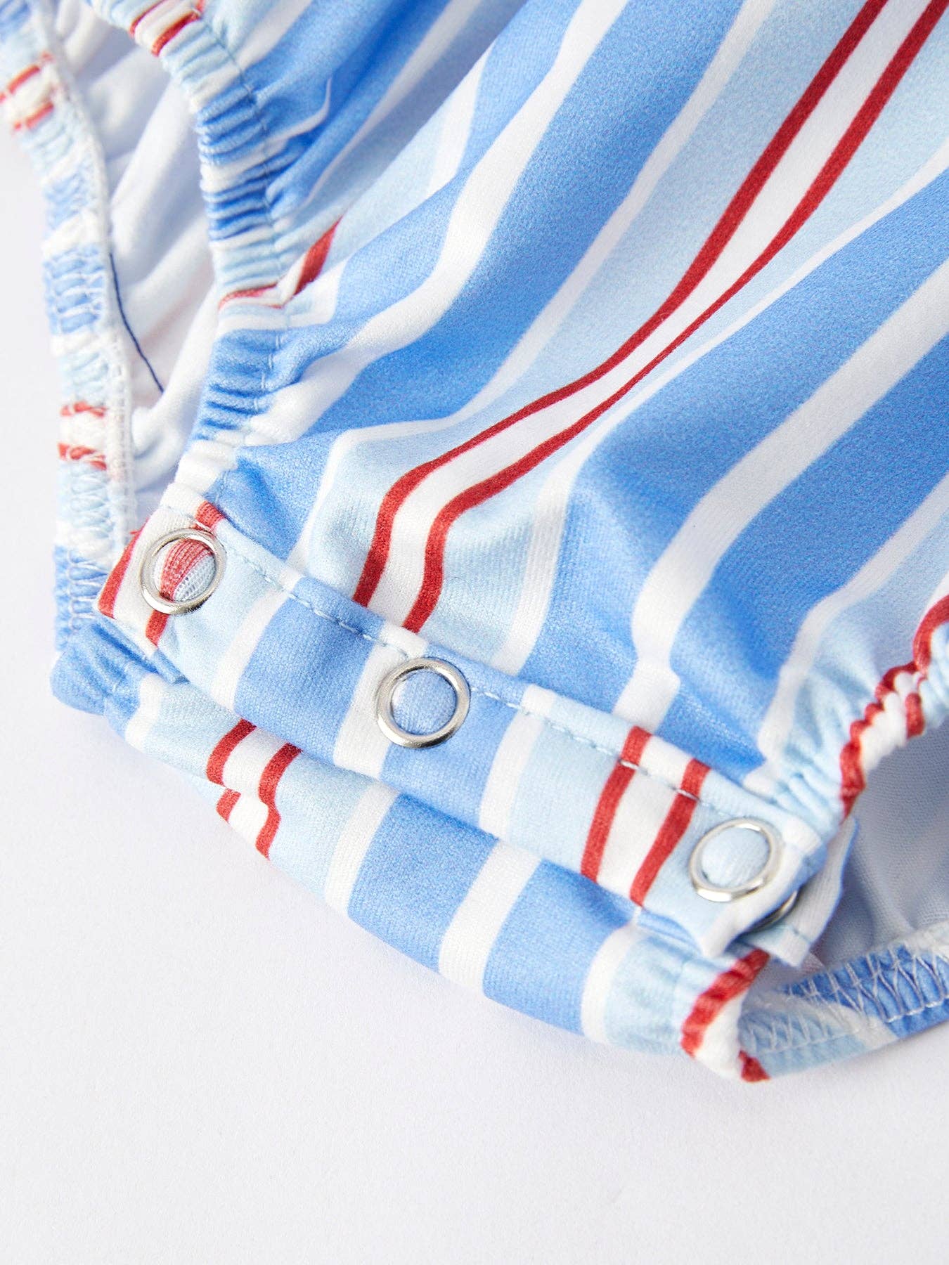 Girls Patriotic Smock Bubble