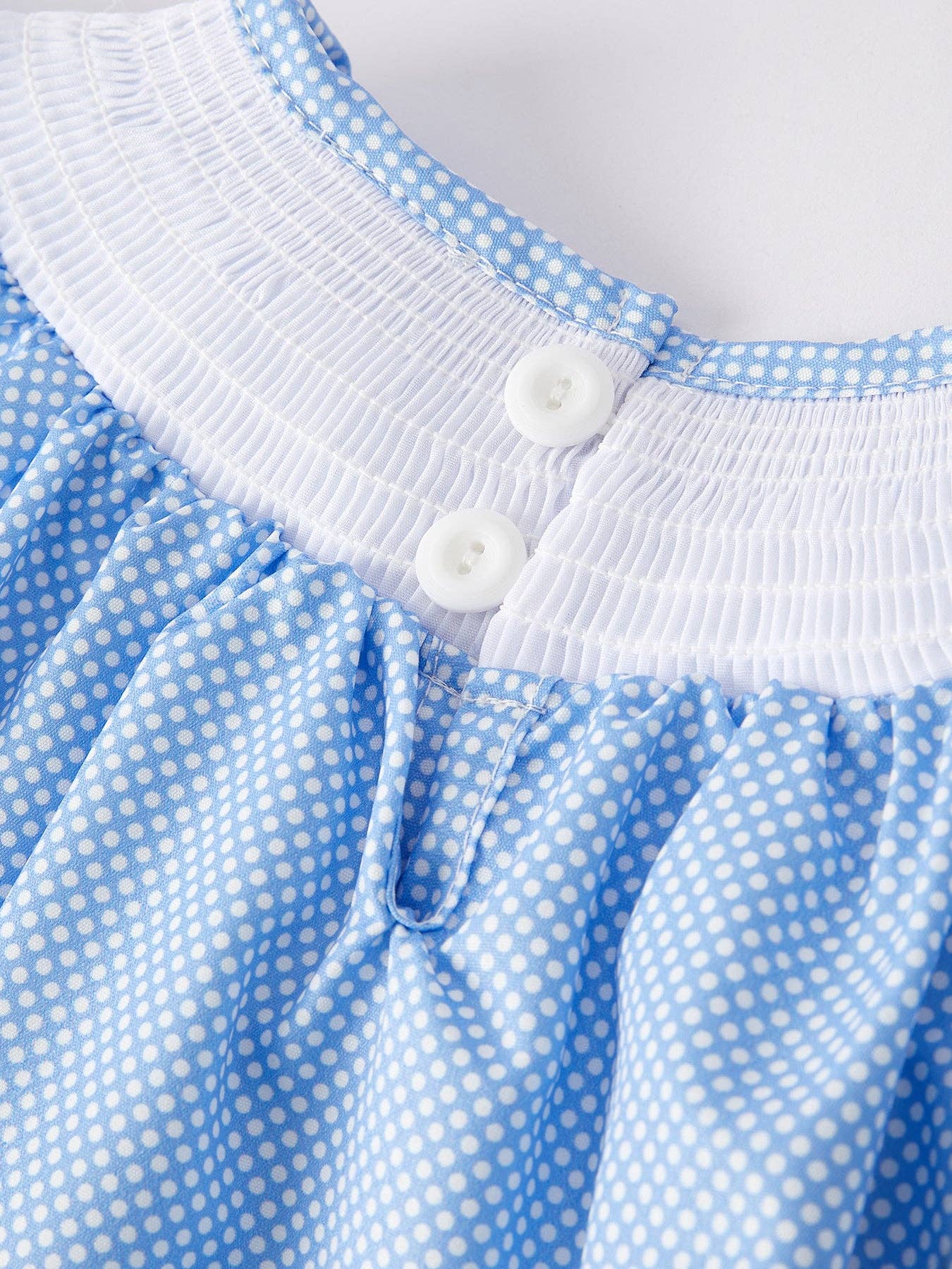 Princess Smocking Embroidery Dress