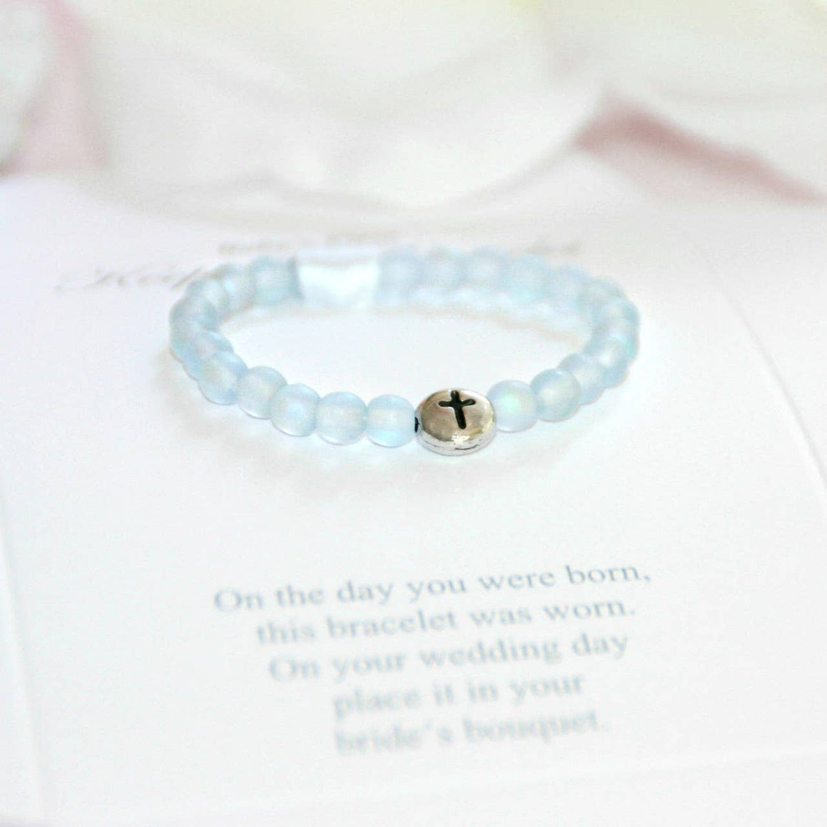 Blue Cross Keepsake Bracelet