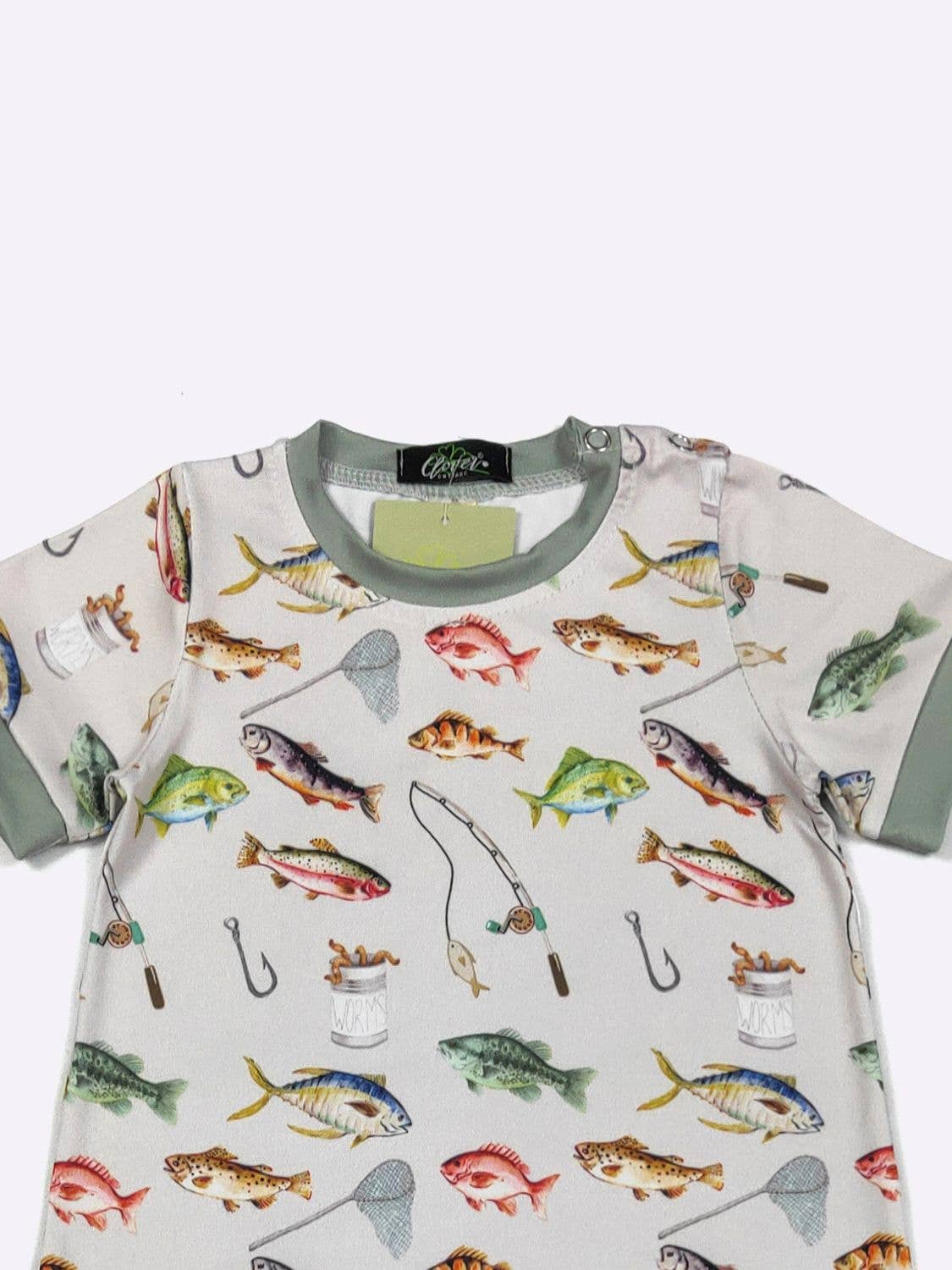 Hooked on Adventure Boy Romper