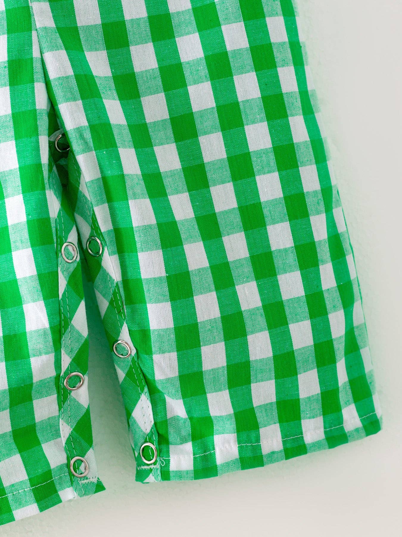 Green Smocking Plaid JonJon