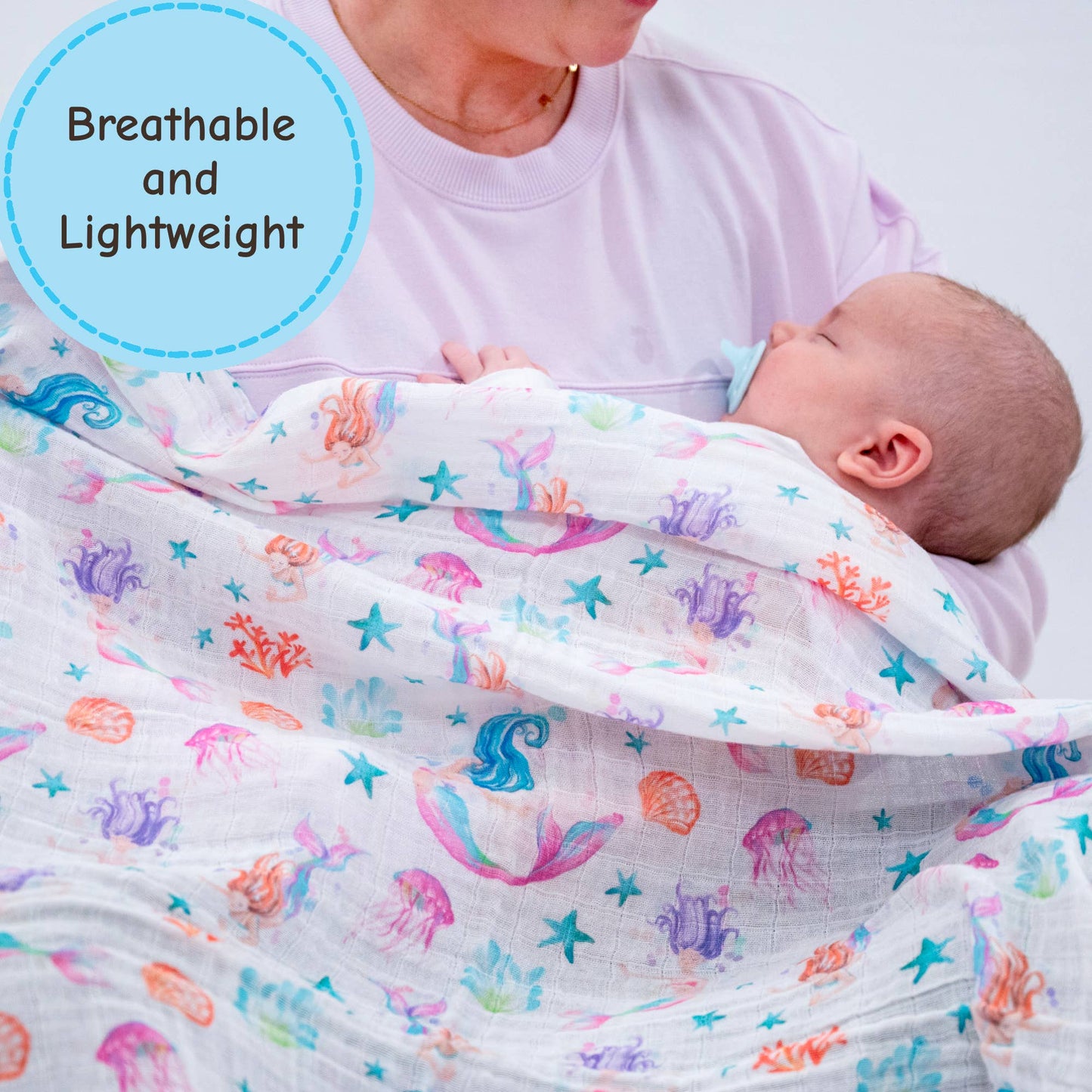 Sea You Soon Swaddle Blanket