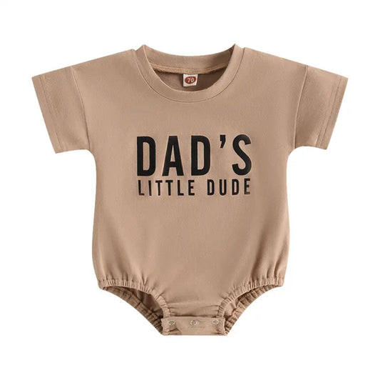 Dad's Little Dude Romper