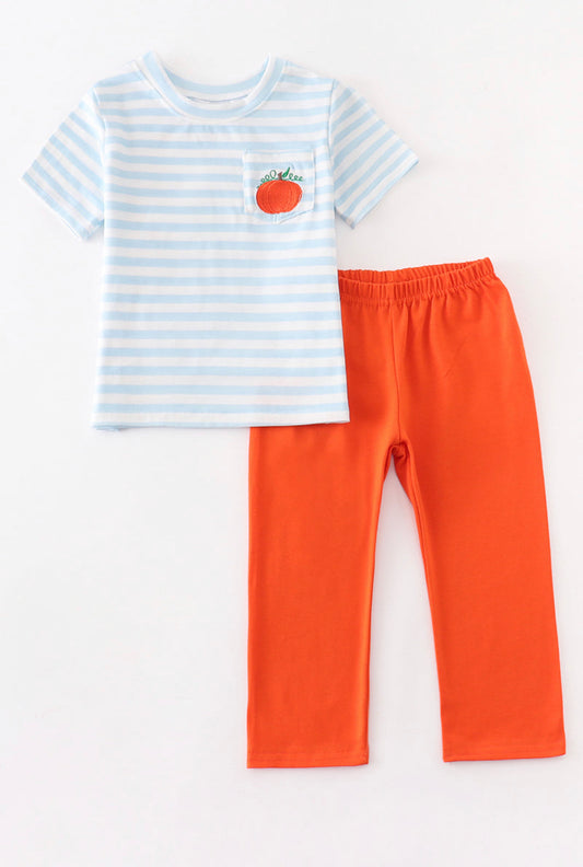 Pumpkin Pocket Pants Set