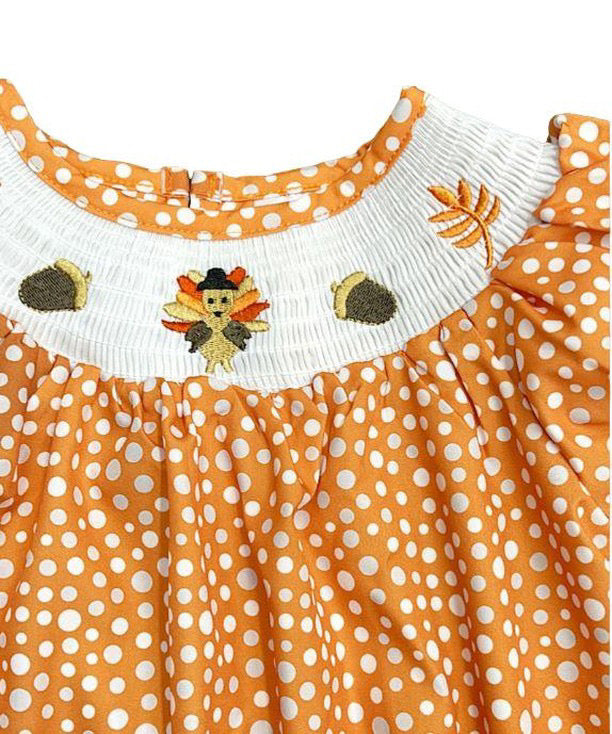 Smock Polka Dot Turkey Dress