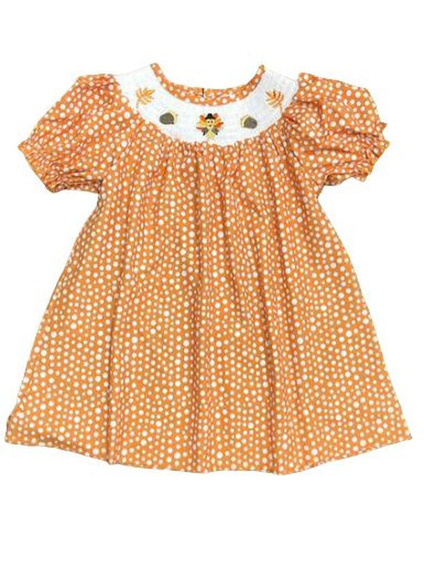 Smock Polka Dot Turkey Dress