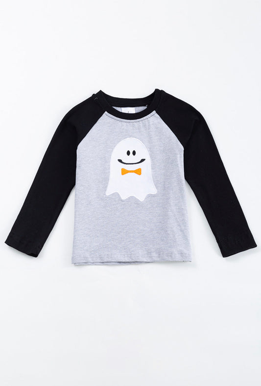 Grey Ghost Boy Top