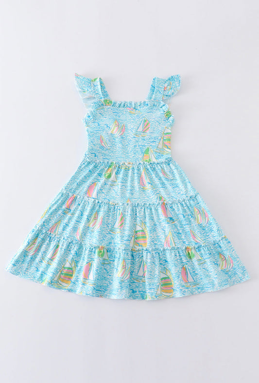 Lilly Inspired Sailboat Dress