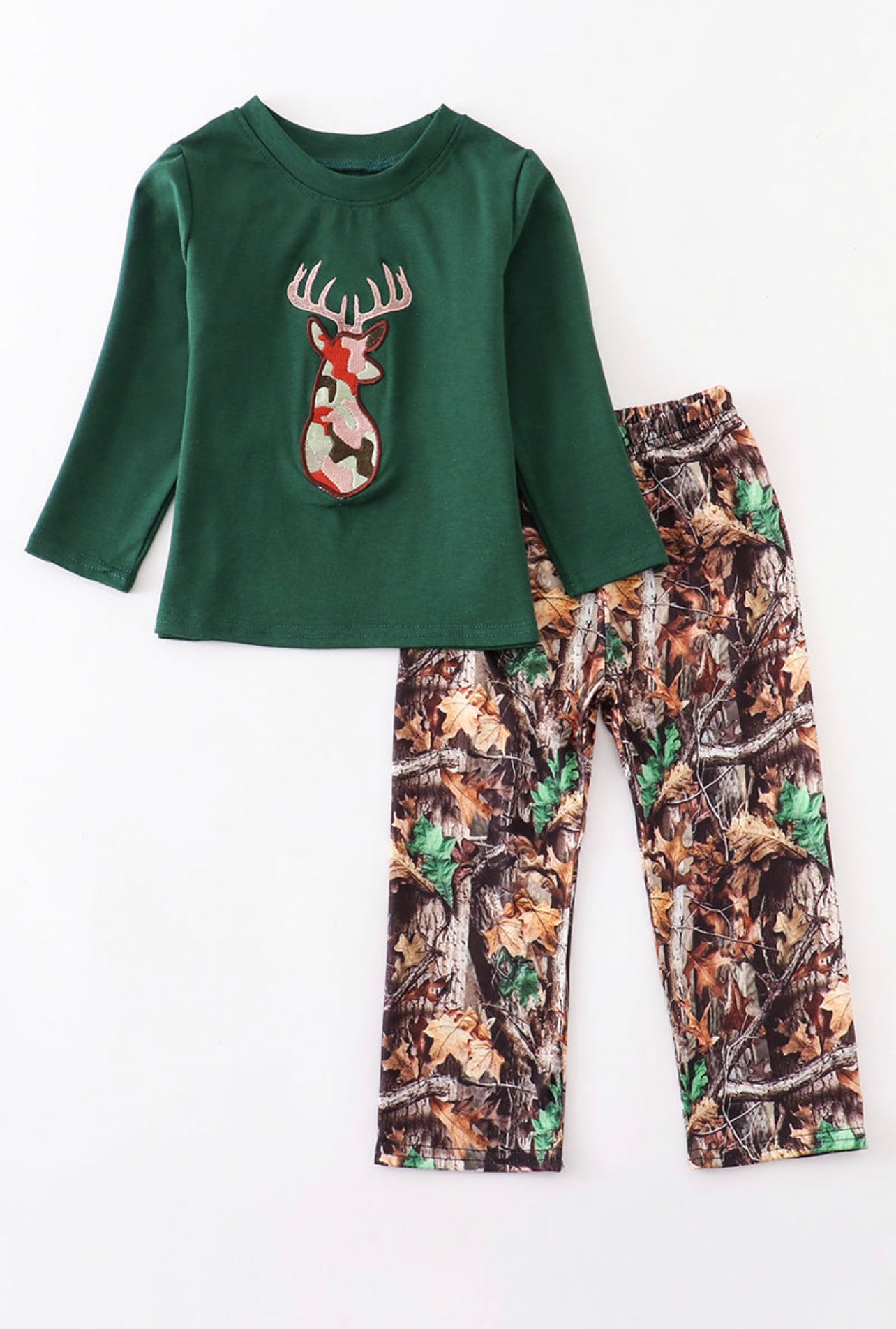 Camouflage Deer Boy Set